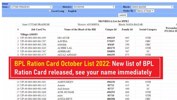 BPL List