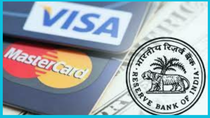 RBI took big action, ordered to stop business payments from Visa-Mastercard