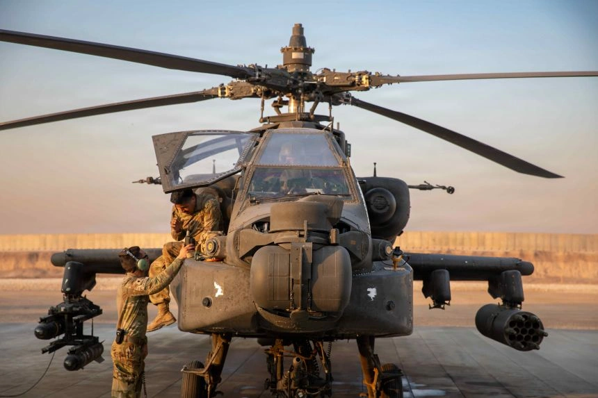 US fires missile at Iran after Apache helicopter attack; Iran retaliates US fires missile at Iran after Apache helicopter attack; Iran retaliates
