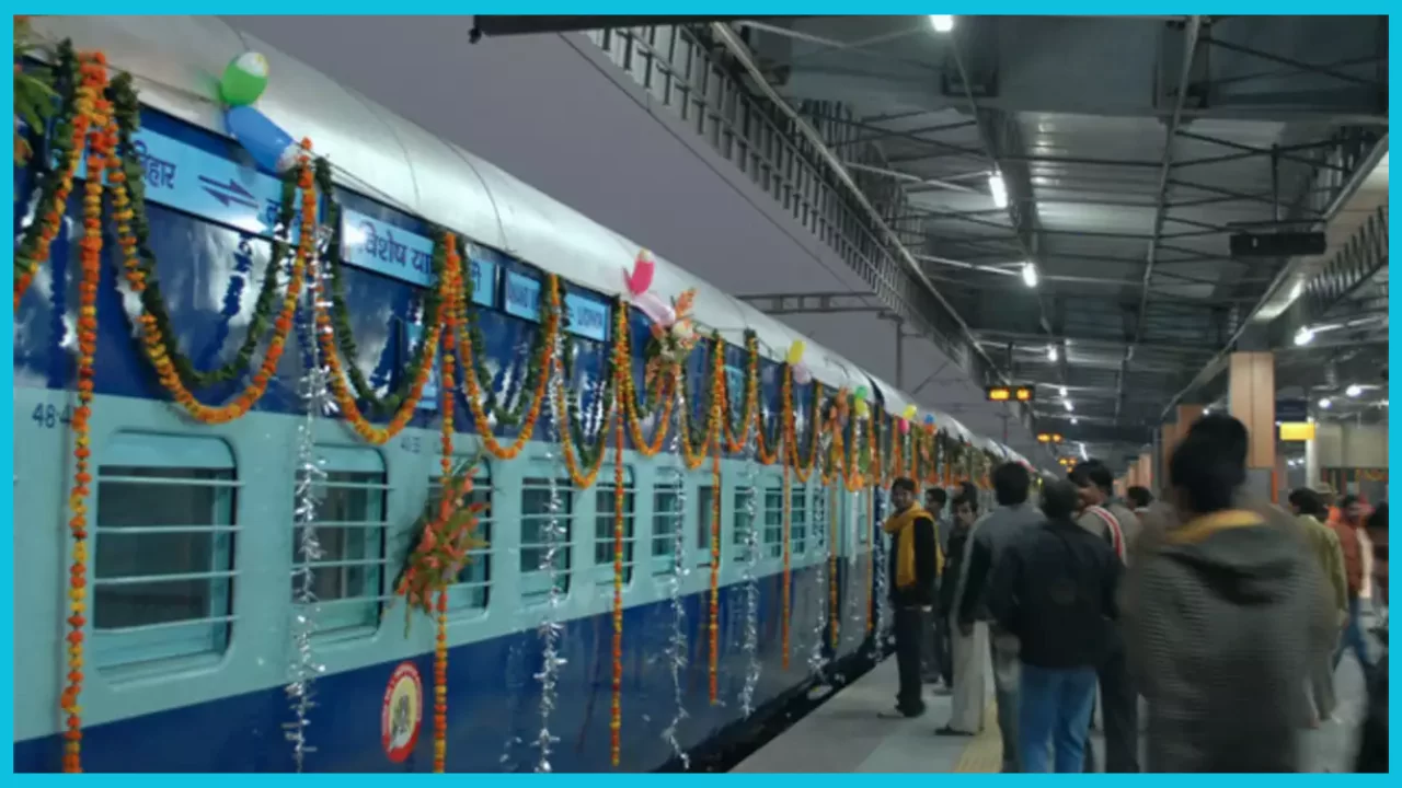 Puri Anvt Weekly Train : Weekly train will run from Puri to Anand Vihar, UP-Bihar will get direct benefit, note the time table. Puri Anvt Weekly Train : Weekly train will run from Puri to Anand Vihar, UP-Bihar will get direct benefit, note the time table.