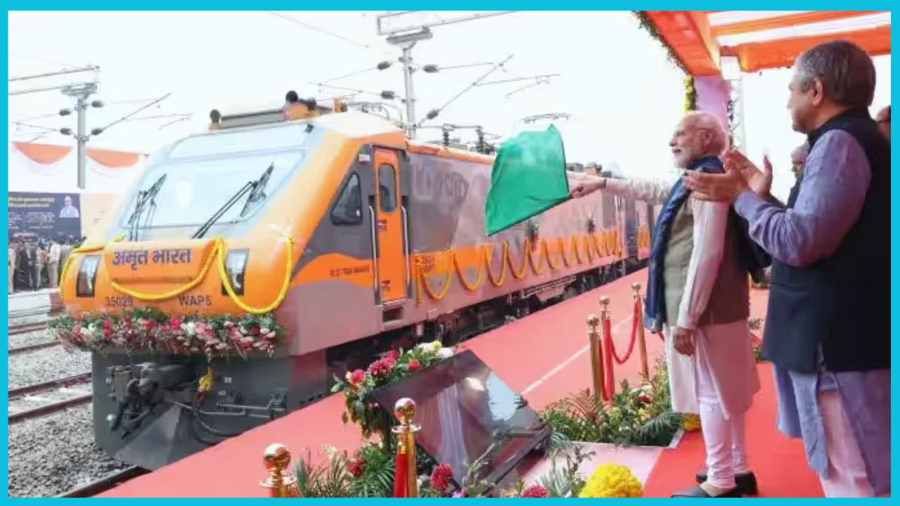 Amrit Bharat Express: 50 new Amrit Bharat Express trains will run on the tracks, Railway Minister Ashwini Vaishnav announced Amrit Bharat Express: 50 new Amrit Bharat Express trains will run on the tracks, Railway Minister Ashwini Vaishnav announced