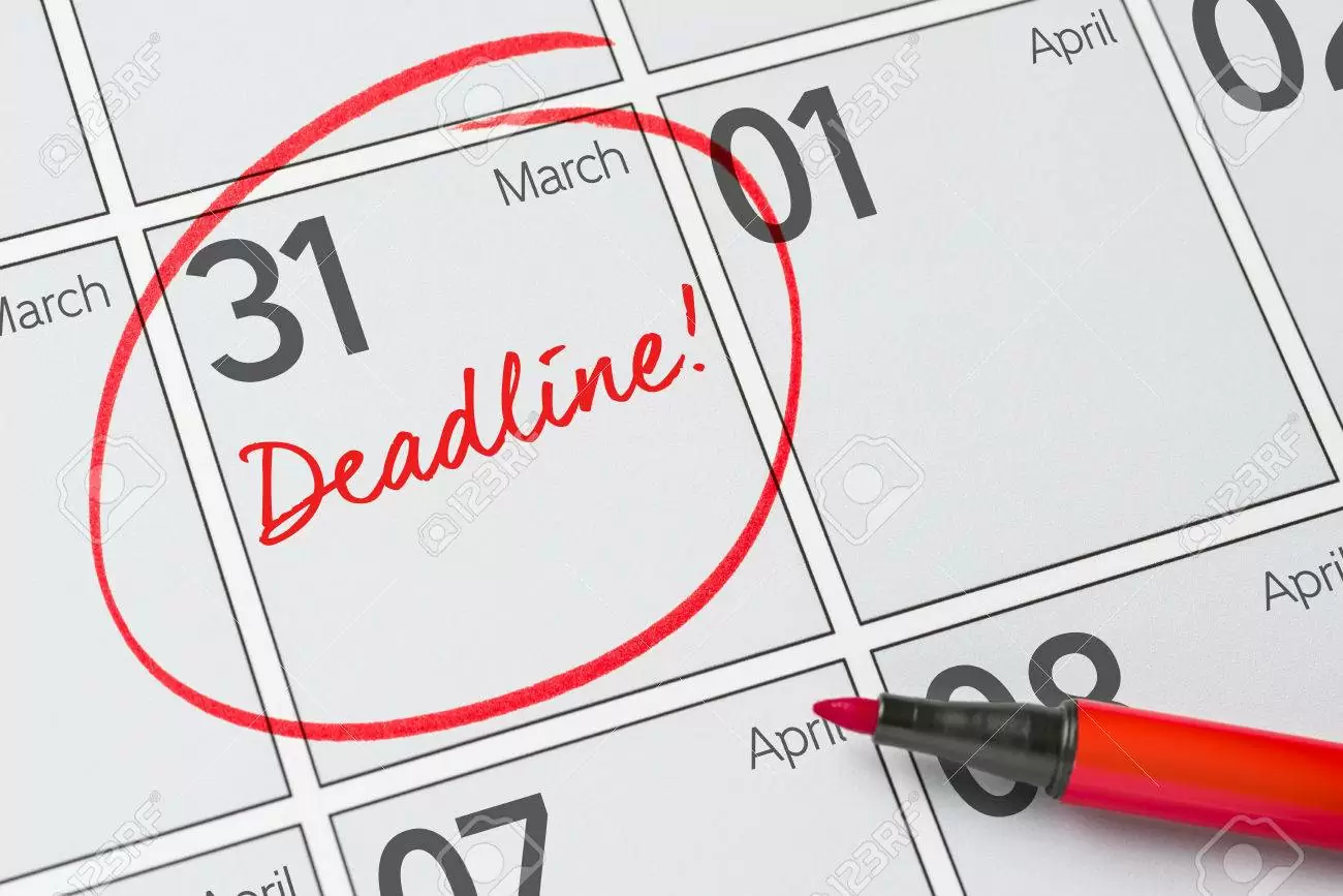 31 March Deadline : Only a few days are left for the end of March, complete this work quickly, you will not get a chance again.