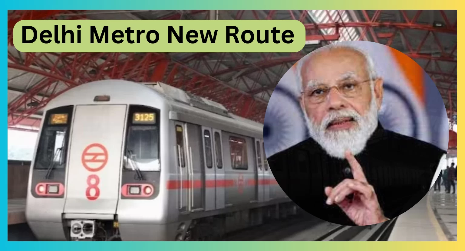 Delhi Metro New Route: Foundation stone of two new corridors of Delhi Metro laid today, stations and interchanges will be built here Delhi Metro New Route: Foundation stone of two new corridors of Delhi Metro laid today, stations and interchanges will be built here