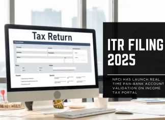 ITR Filing 2025: NPCI has launch real time PAN-bank account validation on income tax portal