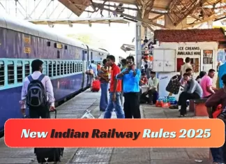 New Indian Railway Rules 2025: Key Major Changes for Passengers