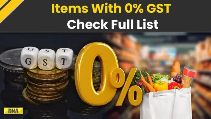 New GST Rates! These 147 items have zero GST, but are any shopkeepers not charging any tax? Check the full list.