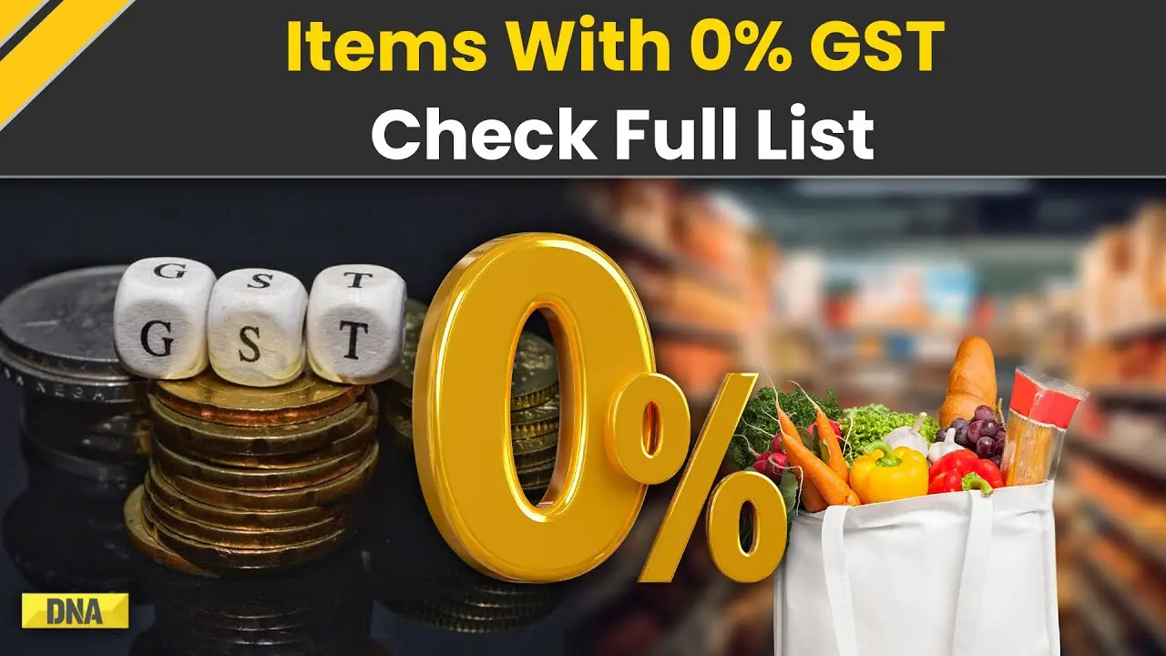 New GST Rates! These 147 items have zero GST, but are any shopkeepers not charging any tax? Check the full list.