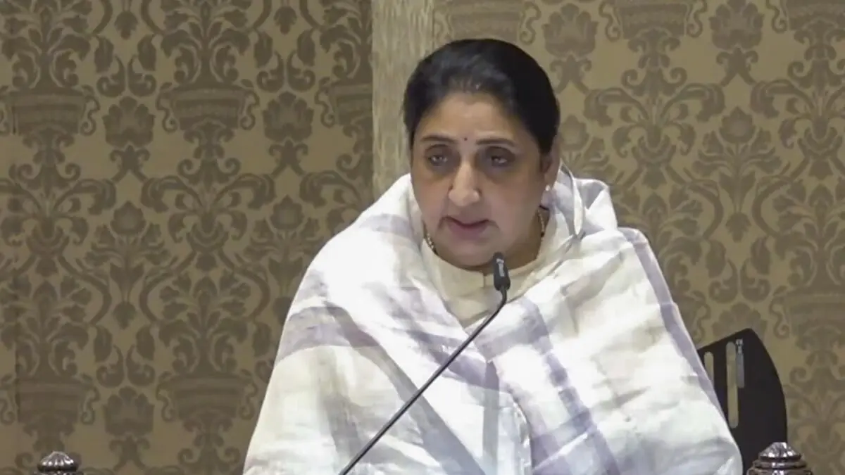 Sunetra Pawar makes history as the first woman Deputy CM of Maharashtra. Read about the oath ceremony following the death of Ajit Pawar.