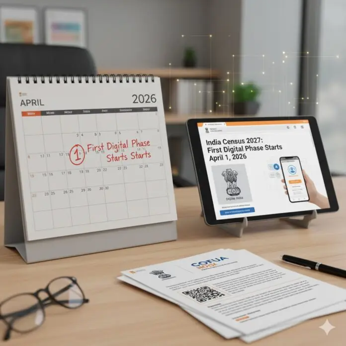 India Census 2027: First Digital Phase Starts April 1, 2026