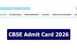CBSE Board Exams 2026: Download Admit Card & Exam Rules