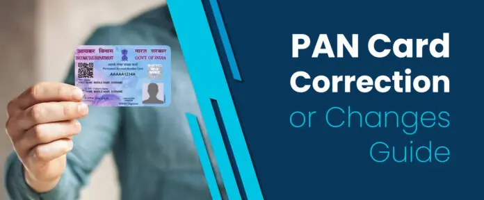 PAN Card Correction Online 2026: Update Name & Address