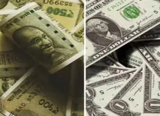 Rupee record low 94 dollar