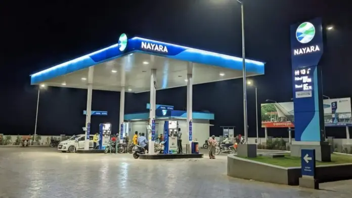 Nayara Energy petrol price hike 2026