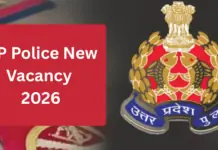 UP Police Vacancy 2026: 81,000+ Constable & SI Posts UP Police Vacancy 2026