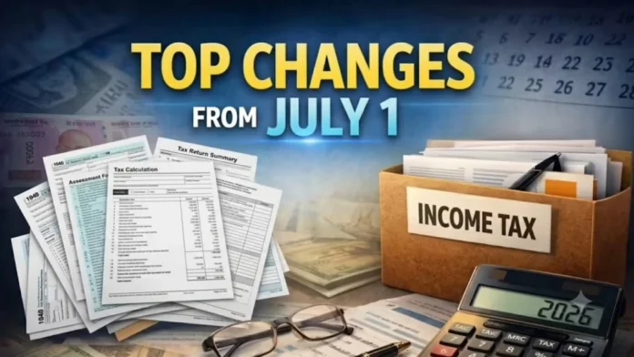 Financial changes taking effect July 1 2026