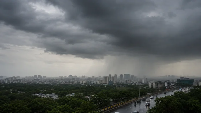 imd-monsoon-rainfall-weather-alert-india-may-2026 IMD heavy rain alert thunderstorm 80kmph winds India monsoon 2026