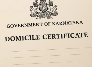 how to get domicile certificate in India online